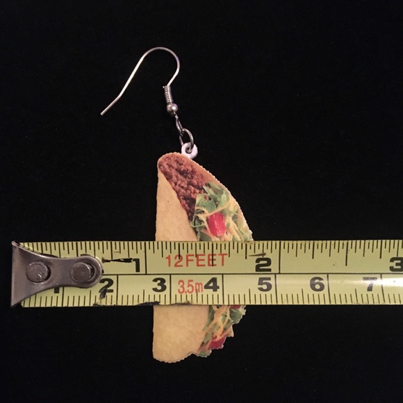 Fun Taco Fashion Earrings - Picture 6 of 7